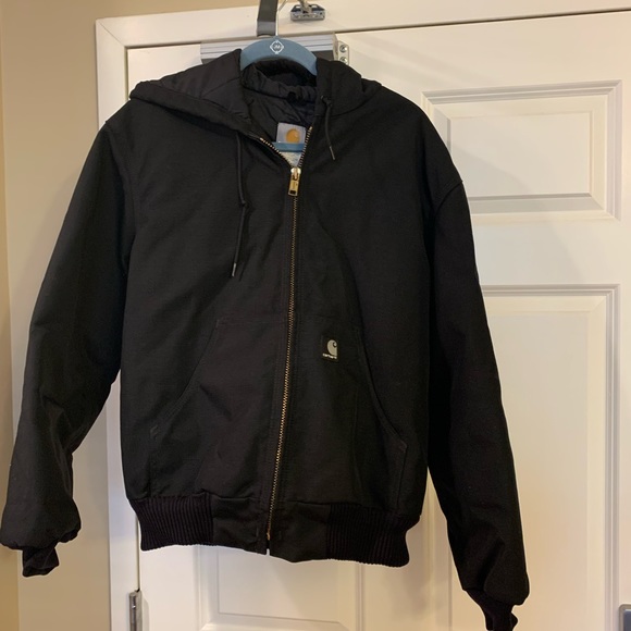 Carhartt Other - Carhartt Black Hooded Coat